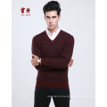 Yak Wool/ Cashmere V Neck Pullover Long Sleeve Sweater/Garment/Jclothing